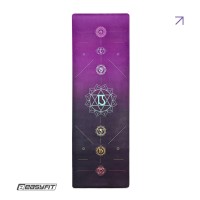 Коврик для йоги EasyFit Chakra Flow (замша-каучук)