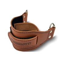 Манжета EasyFit F9 коричневая для тяги на тренажере (кожа)