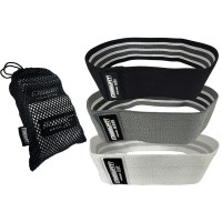 Набор тканевых резинок для фитнеса EasyFit 3 шт 9-25 кг