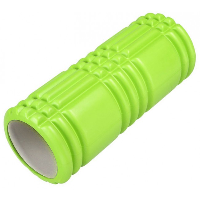Массажный ролик EasyFit Grid Roller 33 см v.1.0 Салатовый Массажный ролик EasyFit Grid Roller 33 см v.1.0 Салатовый