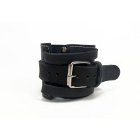 Манжета EasyFit F8 черная для тяги на тренажере (кожа)