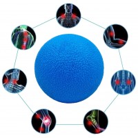 Массажный мячик EasyFit TPR 6 см синий