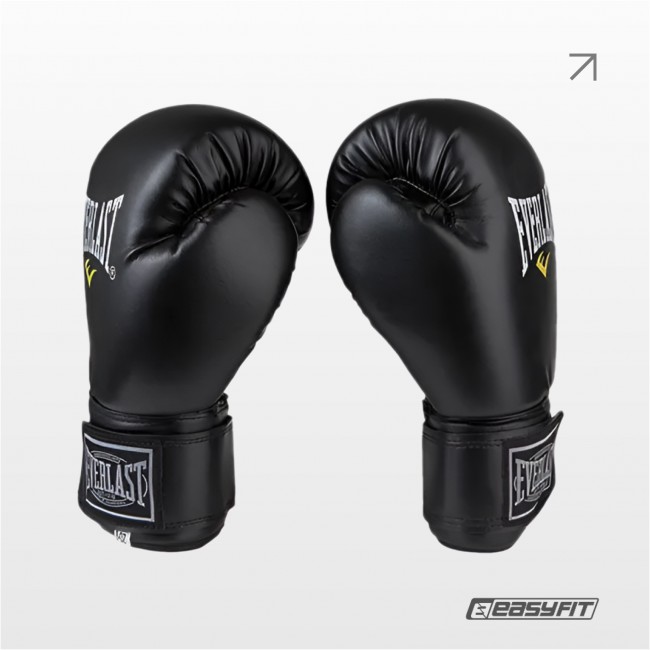 Боксерские перчатки Everlast 14 унций (14 oz) черные