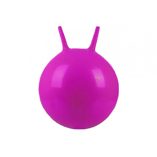 Мяч для фитнеса EasyFit 45 см с рожками розовый Мяч для фитнеса EasyFit 45 см с рожками розовый