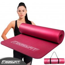 Коврик для фитнеса и йоги EasyFit NBR 10 мм Красный