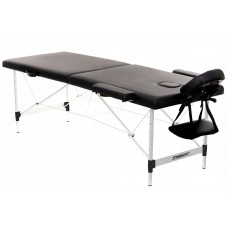 Масажний стіл EasyFit ZenRest-2 кушетка складана Чорна в чохлі