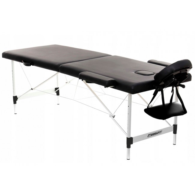 Массажный стол EasyFit ZenRest-2 кушетка складная Черная в чехле