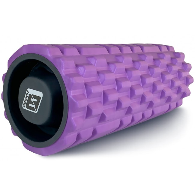 Массажный ролик EasyFit Grid Roller 33 см v.1.1 прочный массажер (фиолетовый) Массажный ролик EasyFit Grid Roller 33 см v.1.1 прочный массажер (фиолетовый)