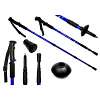 Палка для скандинавской ходьбы EasyFit Energia синяя