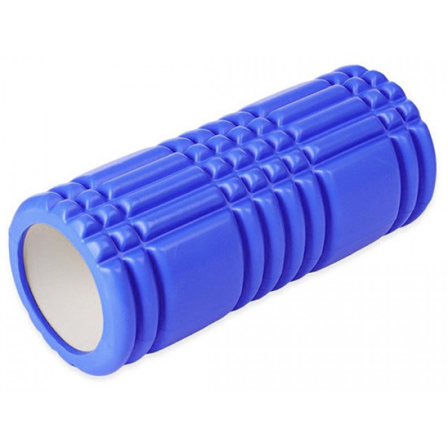 Массажный ролик EasyFit Grid Roller 33 см v.1.0 Синий Массажный ролик EasyFit Grid Roller 33 см v.1.0 Синий