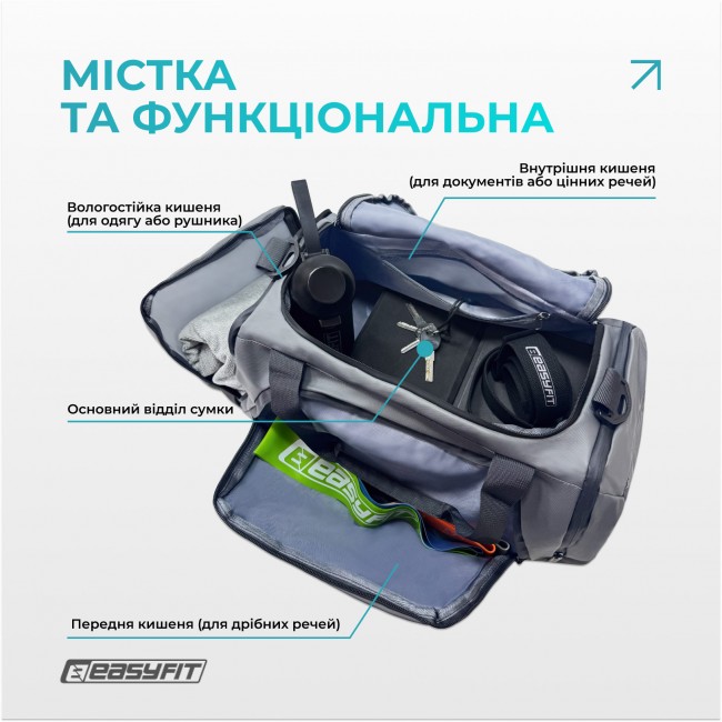 Спортивная сумка-рюкзак EasyFit BackBag 28л