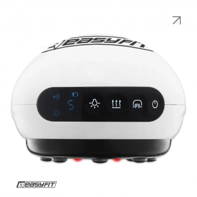 Вакуумный массажер для тела EasyFit CupPro: банка с прогревом и ИК-светом