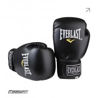 Боксерские перчатки Everlast 10 унций (10 oz) черные
