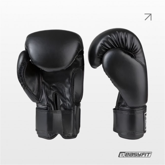 Боксерские перчатки Everlast 10 унций (10 oz) черные