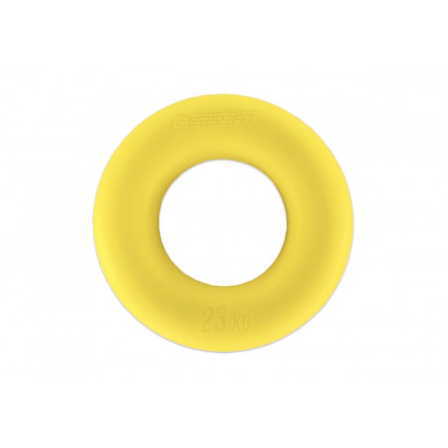 Эспандер кистевой кольцо EasyFit Ring 23 кг желтый