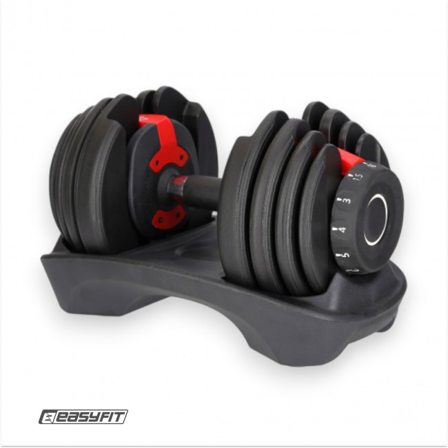 Гантель регульована EasyFit UniWeight 1,5-16 кг