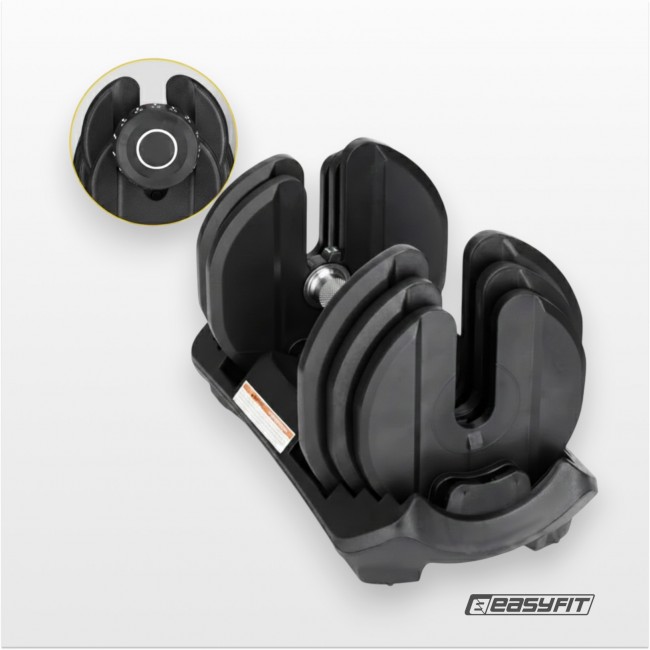 Гантель регульована EasyFit UniWeight 1,5-16 кг