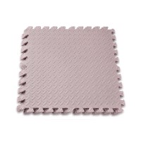 Татамі мат EasyFit SwallowTail 4 шт (60х60х1 см) пазл хвіст ластівки бежевий