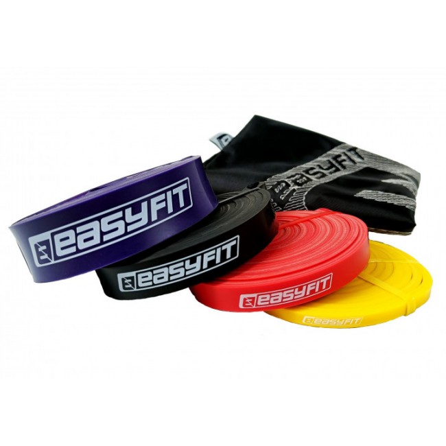 Резиновые петли EasyFit: набор 1-45 кг (4 шт) Резиновые петли EasyFit: набор 1-45 кг (4 шт)