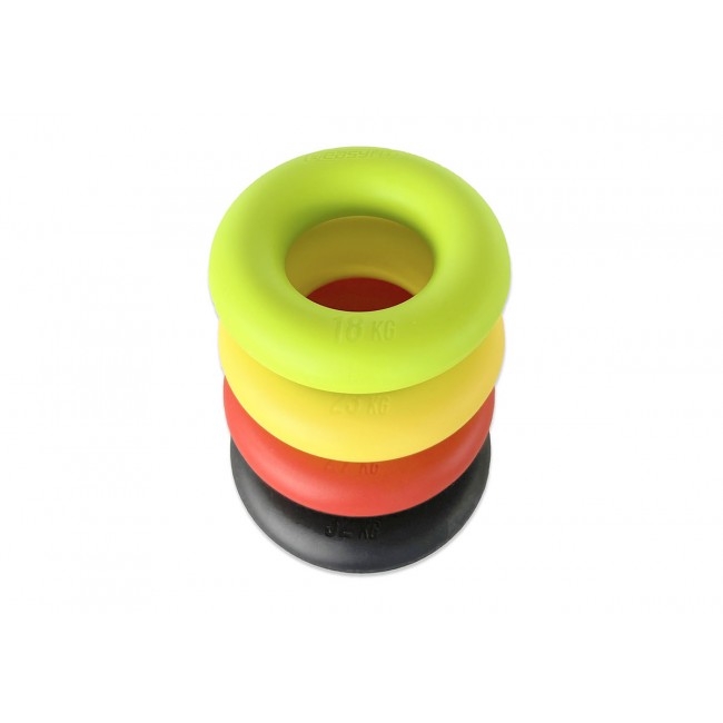Эспандер кистевой кольцо EasyFit Ring 23 кг желтый