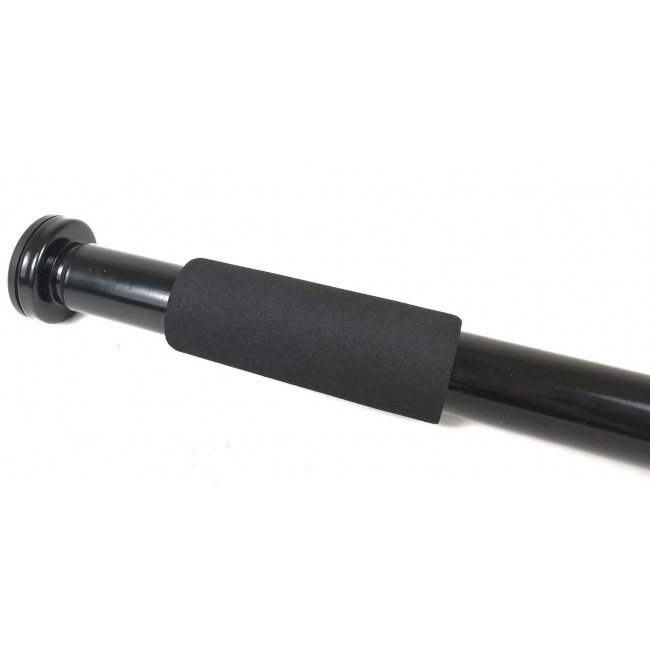 Розсувний розпірний турнік EasyFit 63-100 см Чорний