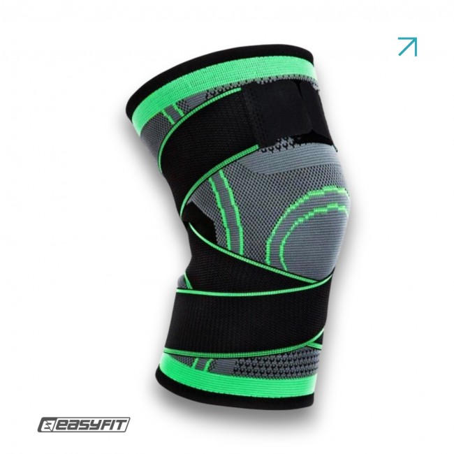 Компрессионный наколенник EasyFit с ремнями (S)