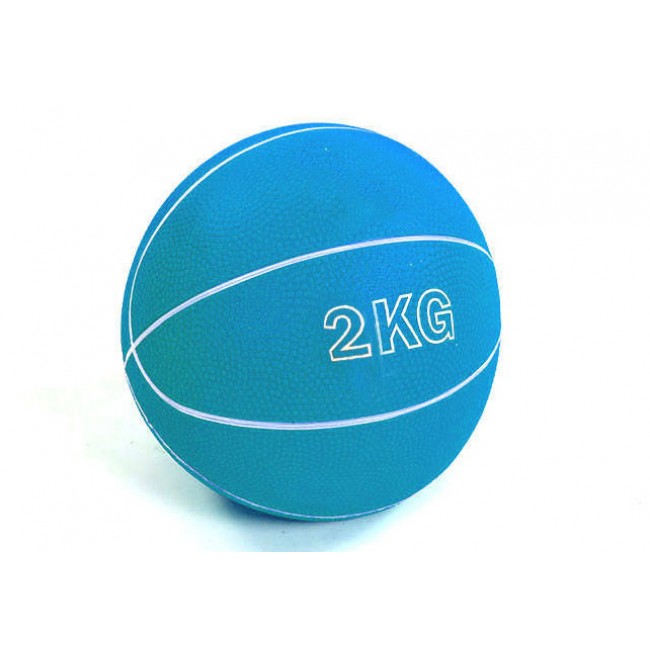 Медбол EasyFit RB 2 кг (медичний м'яч-слембол без відскоку) Медбол EasyFit RB 2 кг (медичний м'яч-слембол без відскоку)