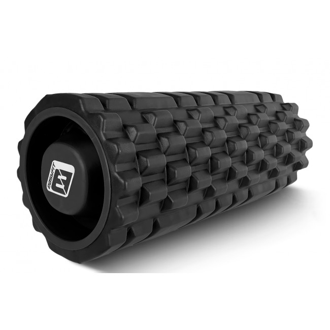 Масажний ролик EasyFit Grid Roller 33 см v.1.1 міцний масажер (чорний) Масажний ролик EasyFit Grid Roller 33 см v.1.1 міцний масажер (чорний)