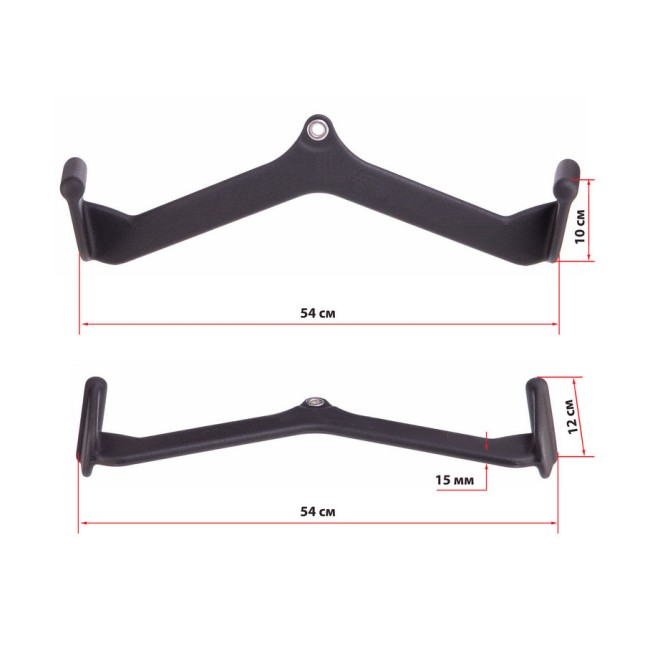 Ручка для тяги EasyFit с широким хватом 54 см