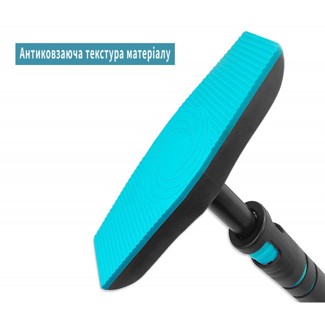 Розсувний розпірний турнік EasyFit BlueGymBar 95-120 см