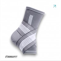 Бандаж для голеностопа EasyFit Flex с фиксирующим ремнем (M)