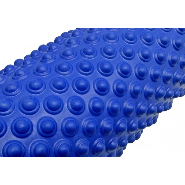 Масажний ролик EasyFit Grid Roller Light 33 см Синій