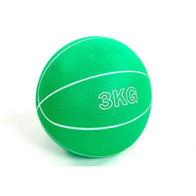 Медбол EasyFit RB 3 кг (медицинский мяч-слэмбол без отскока) Медбол EasyFit RB 3 кг (медицинский мяч-слэмбол без отскока)