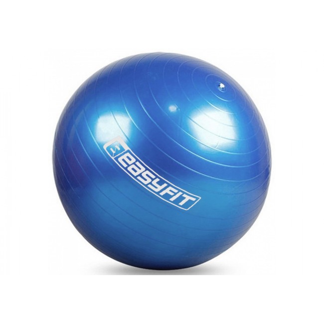 М'яч для фітнеса EasyFit 55 см синій М'яч для фітнеса EasyFit 55 см синій
