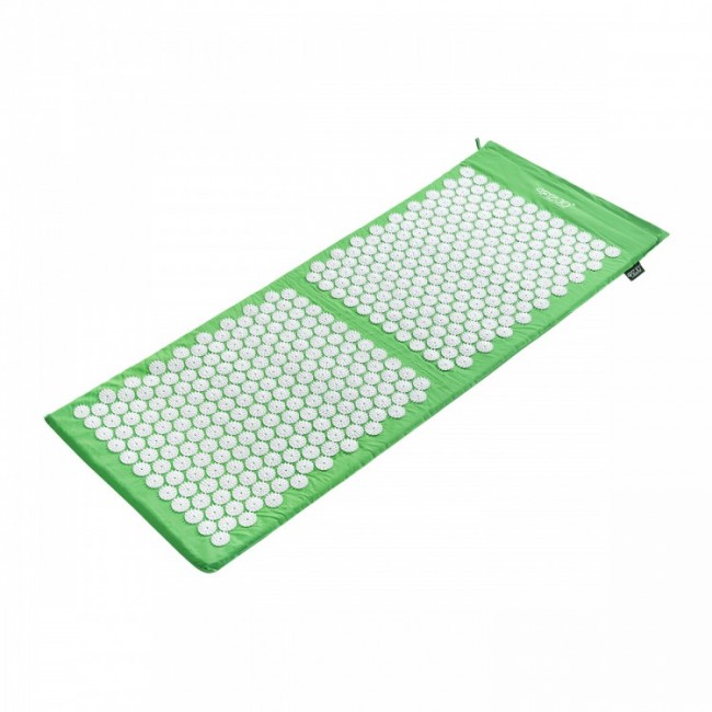 Аппликатор Кузнецова / Массажный коврик акупунктурный 4FIZJO 128 x 48 см 4FJ0045 Green