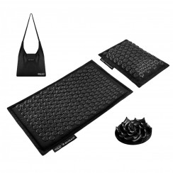 Килимок акупунктурний з подушкою 4FIZJO Eco Mat Аплікатор Кузнєцова Black/Black (P-5907739312563)