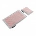 Аппликатор Кузнецова / Массажный коврик акупунктурный с подушкой 4FIZJO Eco Mat 68 x 42 см 4FJ0228 Grey/Pink