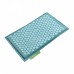 Аппликатор Кузнецова / Массажный коврик акупунктурный с валиком 4FIZJO Eco Mat 68 x 42 см 4FJ0180 Turquoise