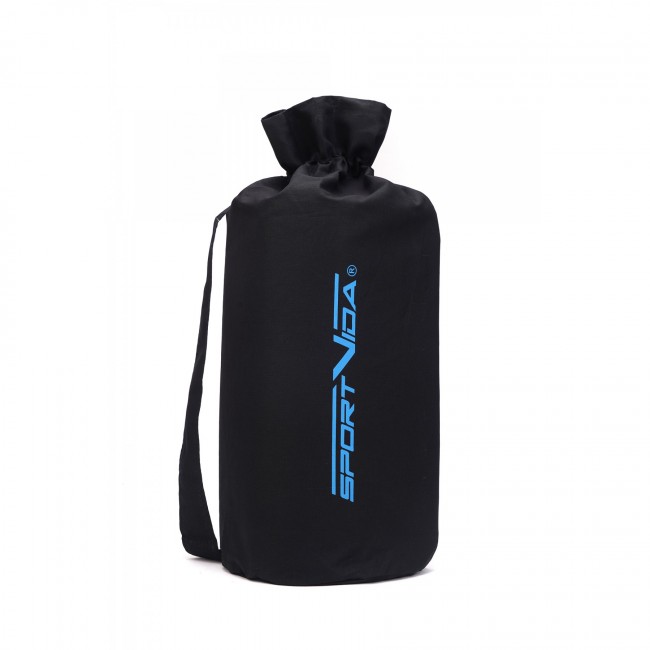 Аплікатор Кузнєцова / килимок акупунктурний з валиком SportVida 66 x 40 см SV-HK0407 Black/Blue