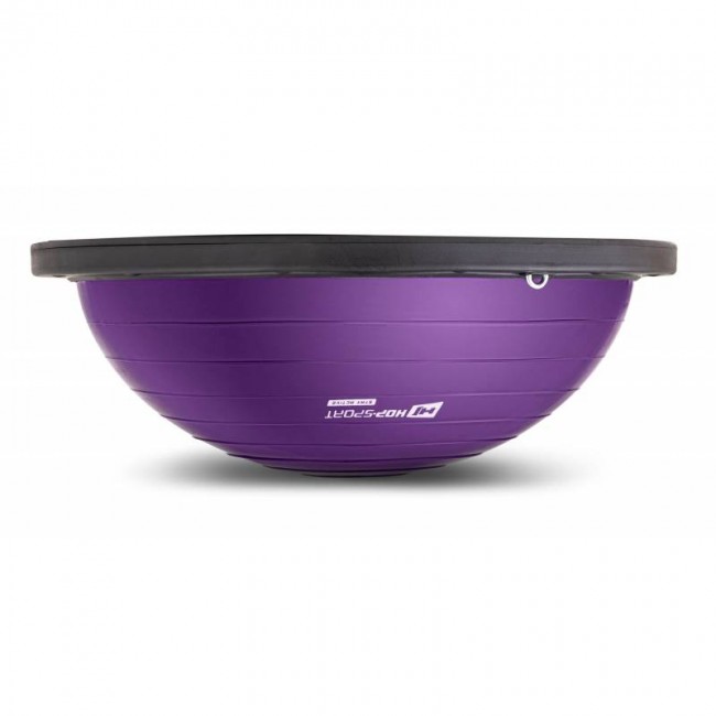 Балансировочная платформа полусфера для фитнеса Bosu Hop-Sport HS-L058 фиолетовая