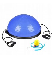 Балансувальна платформа напівсфера для фитнесу Springos Bosu Ball 57 см BT0001 Blue
