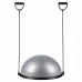 Балансировочная платформа полусфера для фитнеса Springos Bosu Ball 57 см BT0002 Silver
