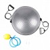 Балансувальна платформа напівсфера для фитнесу Springos Bosu Ball 57 см BT0002 Silver