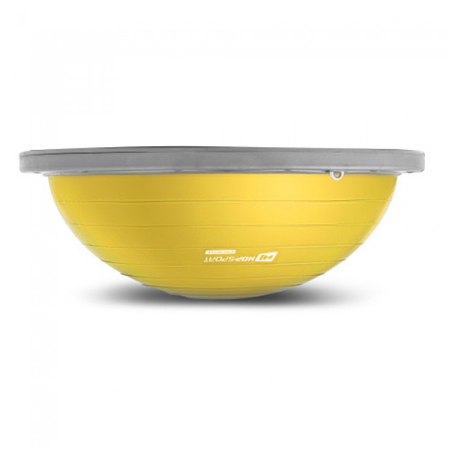 Балансувальна платформа півсфера Bosu Hop-Sport HS-L058 жовта