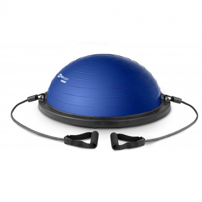 Балансировочная платформа полусфера Bosu Hop-Sport HS-L058 синяя