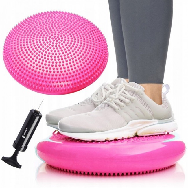 Балансировочная подушка массажная Springos FA0079 Pink