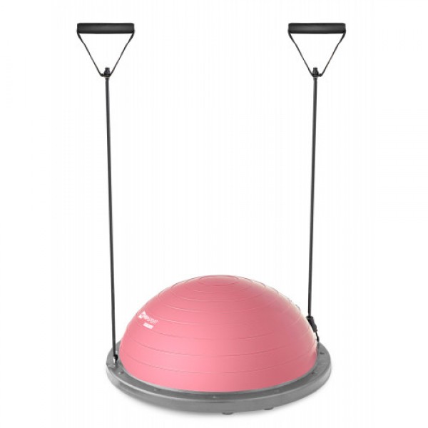 Балансувальна платформа півсфера Bosu Hop-Sport HS-L058 рожева