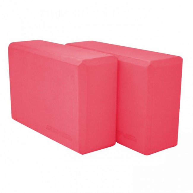 Блок для йоги (кирпич) 2 шт SportVida SV-HK0168-2 Pink Блок для йоги (кирпич) 2 шт SportVida SV-HK0168-2 Pink