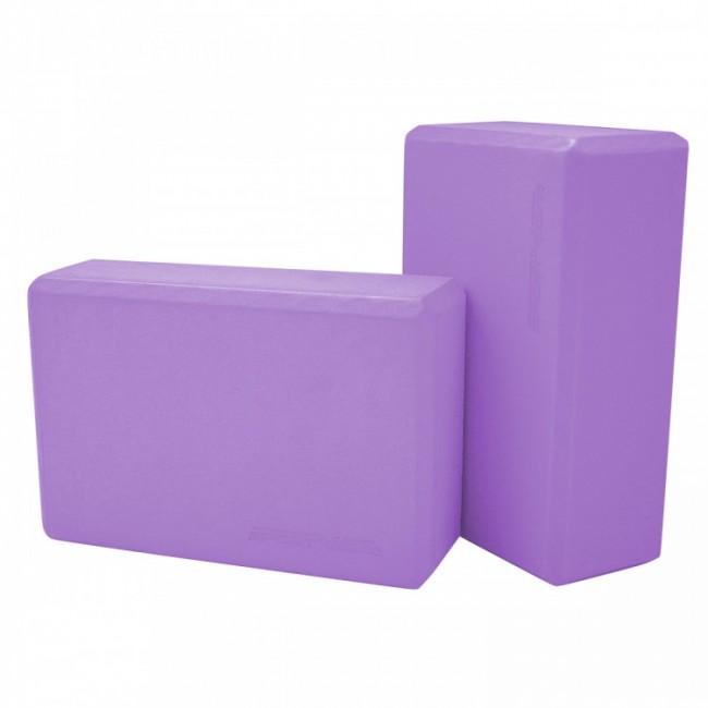 Блок для йоги (кирпич) 2 шт SportVida SV-HK0174-2 Violet