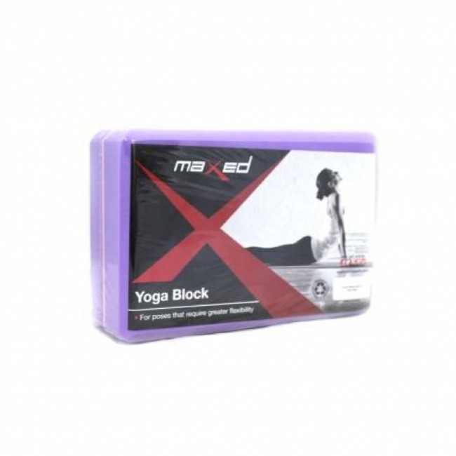 Блок для йоги (цегла) MAXED YOGA BLOCK LS3233-M